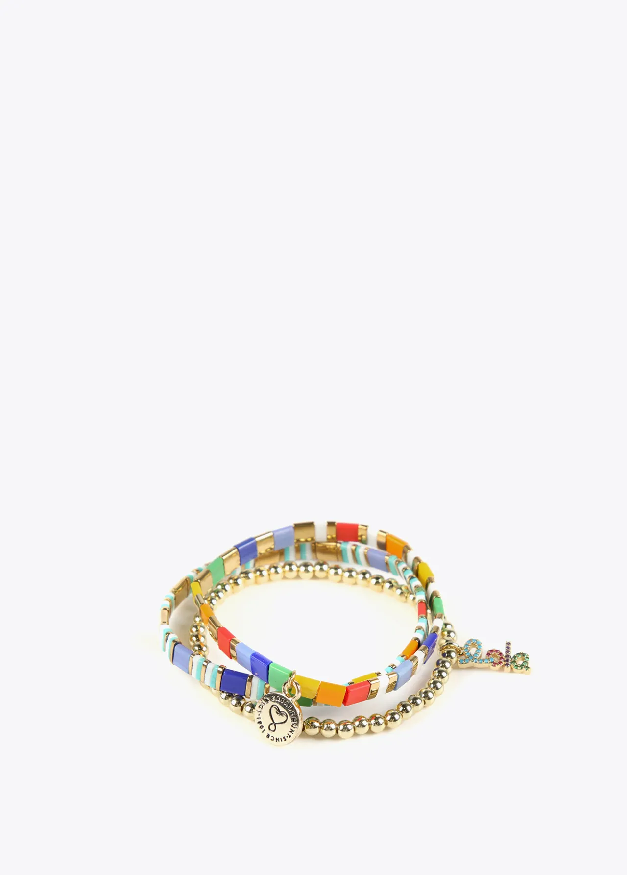 pulseras_elsticas_0-1.webp Lola Casademunt Bisuteria<Pulseras elásticas AZUL-VERDE