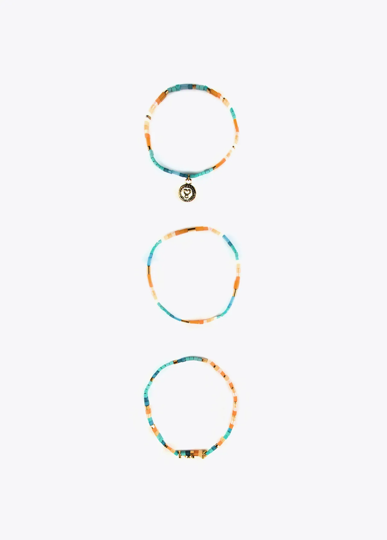 pulseras_elsticas_1-2.webp Lola Casademunt Bisuteria<Pulseras elásticas VERDE-AZUL