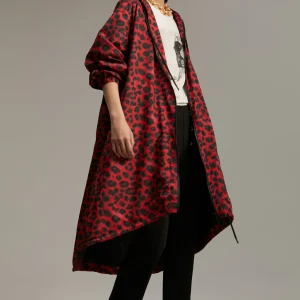 Lola Casademunt Animal Print | Chaquetas Y Gabardinas<Raincoat animal print MARRON-NEGRO