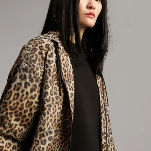 Lola Casademunt Animal Print | Chaquetas Y Gabardinas<Raincoat animal print MARRON-NEGRO