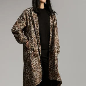 Lola Casademunt Animal Print | Chaquetas Y Gabardinas<Raincoat animal print MARRON-NEGRO