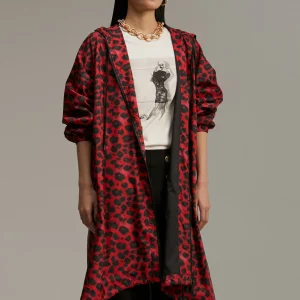 Lola Casademunt Animal Print | Chaquetas Y Gabardinas<Raincoat animal print MARRON-NEGRO