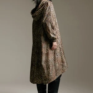 Lola Casademunt Animal Print | Chaquetas Y Gabardinas<Raincoat animal print MARRON-NEGRO