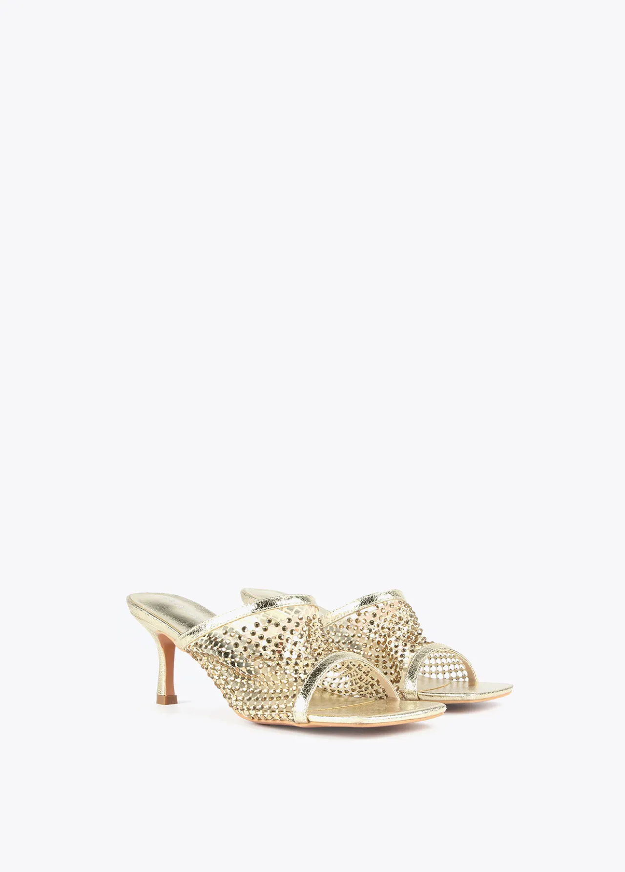 sandalia_de_tacn_y_malla_de_strass_1.webp Lola Casademunt Calzado<Sandalia de tacón y malla de strass NEGRO