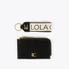 Lola Casademunt Otros Complementos | Carteras Y Monederos<Set Monedero tarjetero y llavero NEGRO