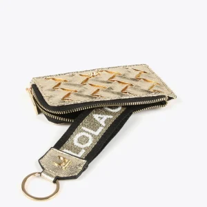 Lola Casademunt Otros Complementos | Carteras Y Monederos<Set Monedero tarjetero y llavero NEGRO