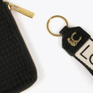 Lola Casademunt Otros Complementos | Carteras Y Monederos<Set Monedero tarjetero y llavero NEGRO