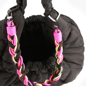 Lola Casademunt Bolsos Shopper | Bolsos De Hombro<Shopper acolchado NEGRO