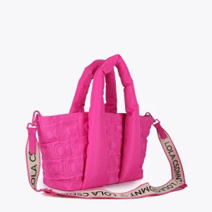 Lola Casademunt Bolsos Shopper | Bolsos De Hombro<Shopper acolchado NEGRO