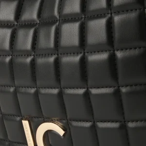 Lola Casademunt Bolsos De Hombro | Bolsos Shopper<Shopper acolchado de cuadros NEGRO