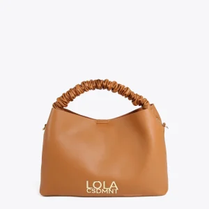 Lola Casademunt Bolsos Shopper | Bolsos De Hombro<Shopper asa fruncida MARRON