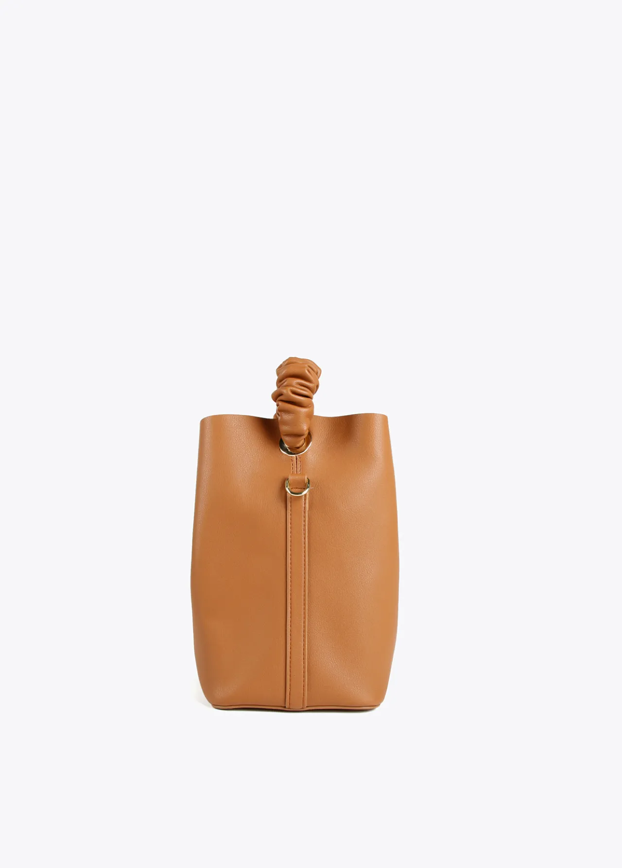 shopper_asa_fruncida_4.webp Lola Casademunt Bolsos Shopper | Bolsos De Hombro<Shopper asa fruncida MARRON