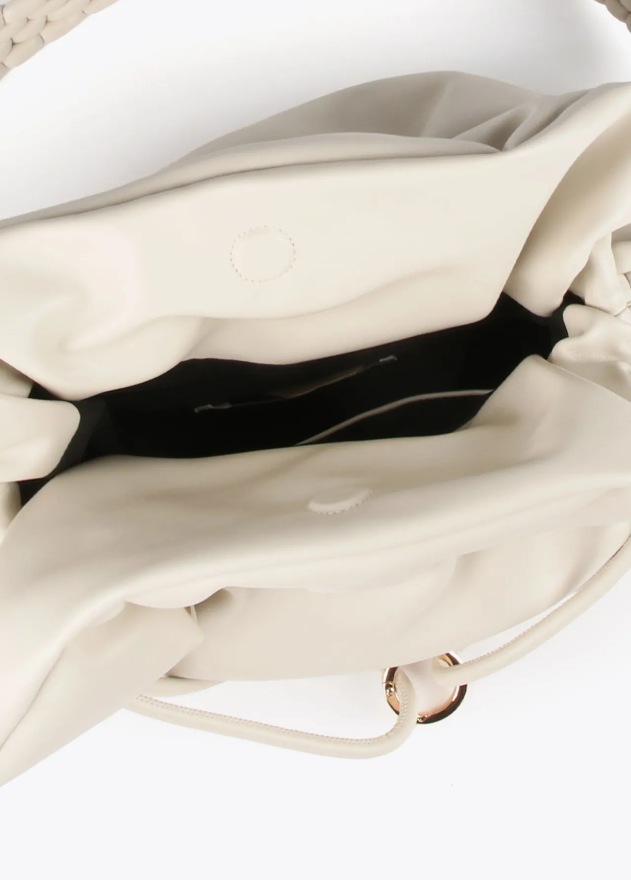 shopper_asa_trenzada_5.webp Lola Casademunt Bolsos Shopper | Bolsos De Hombro<Shopper asa trenzada CRUDO