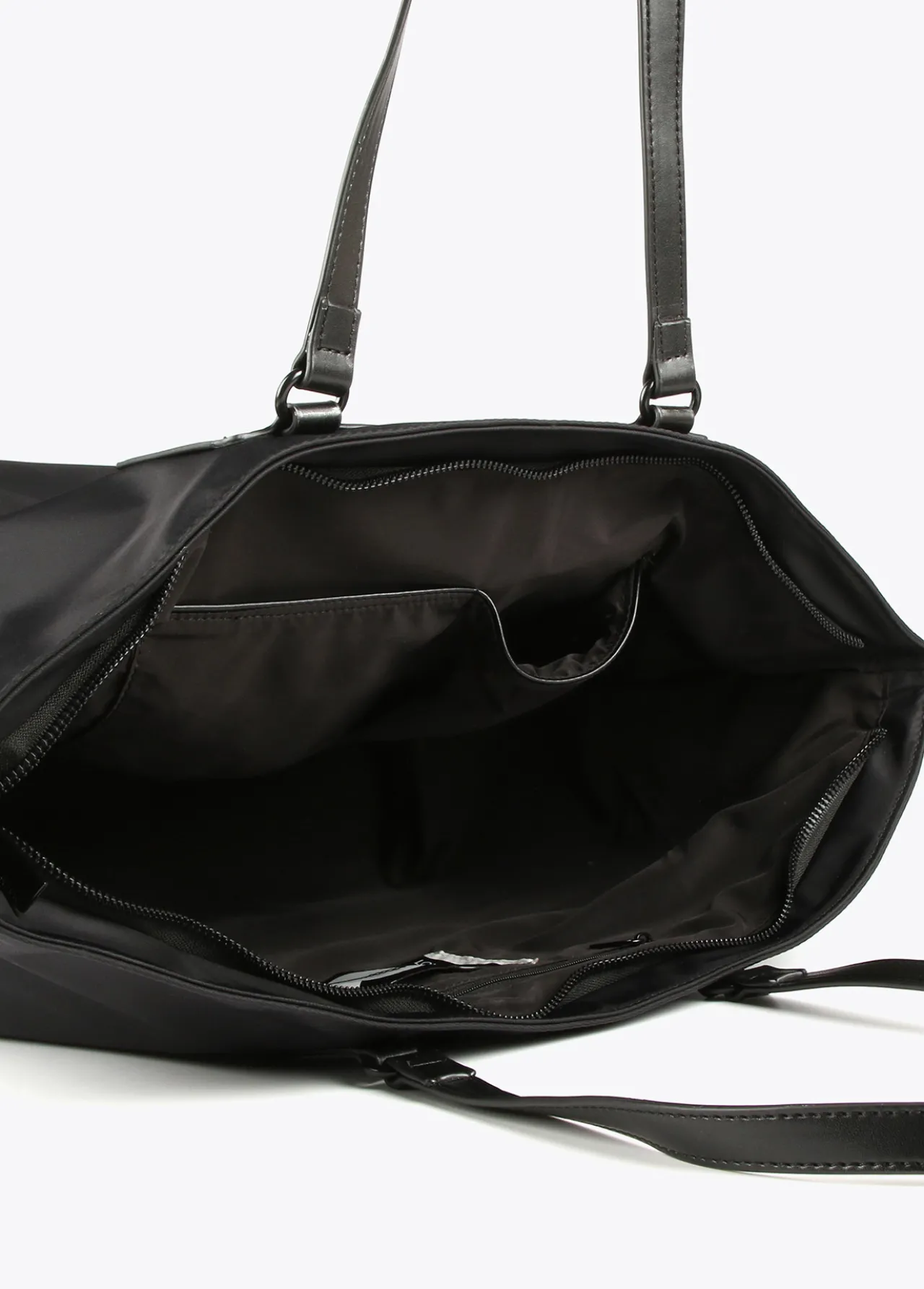 shopper_combinado_1.webp Lola Casademunt Bolsos Shopper | Bolsos De Hombro<Shopper combinado NEGRO