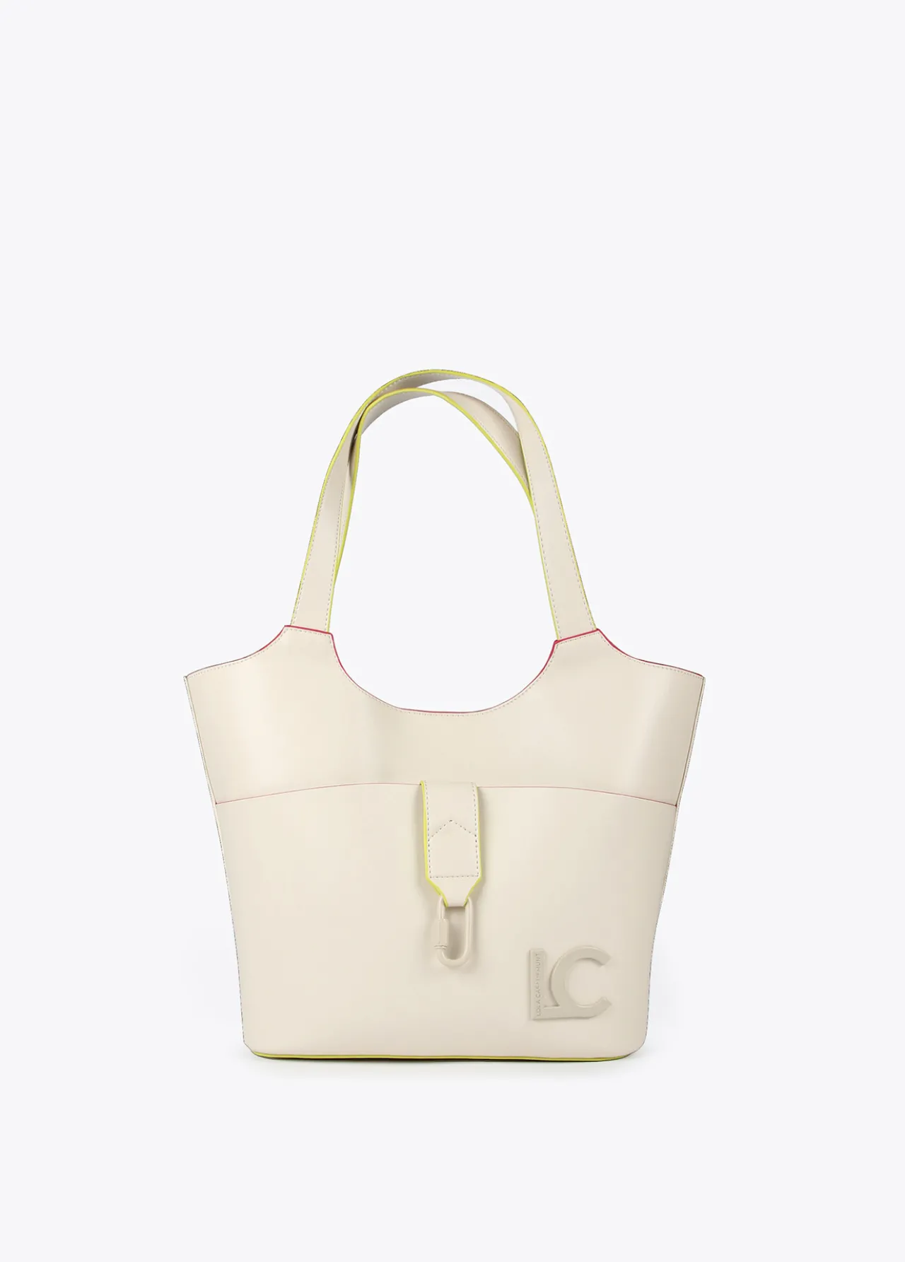 shopper_crudo_detalles_contraste_0.webp Lola Casademunt Bolsos<Shopper detalles contraste CRUDO