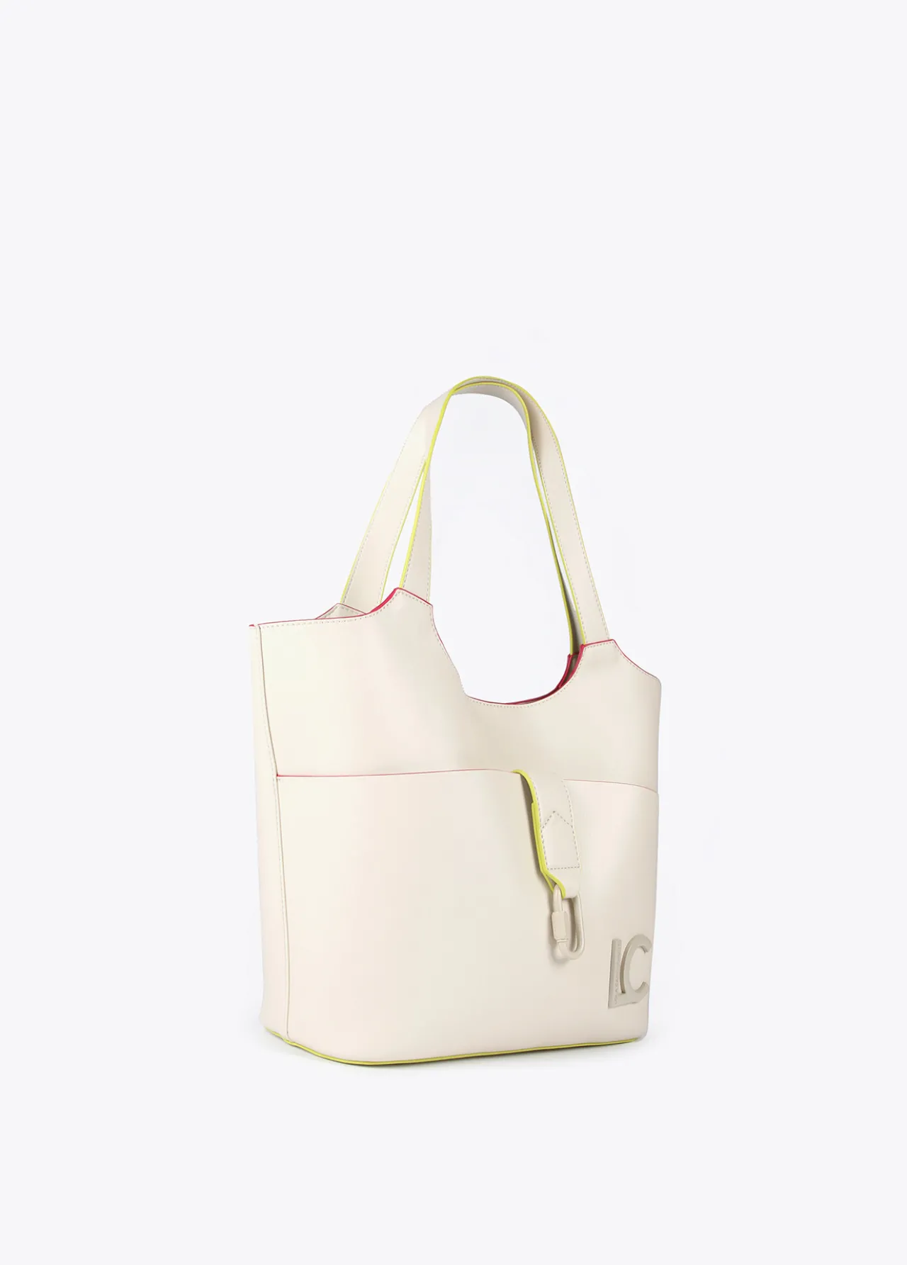 shopper_crudo_detalles_contraste_3.webp Lola Casademunt Bolsos<Shopper detalles contraste CRUDO
