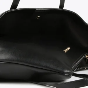 Lola Casademunt Bolsos De Hombro | Bolsos Grandes<Shopper detalle cadenas NEGRO