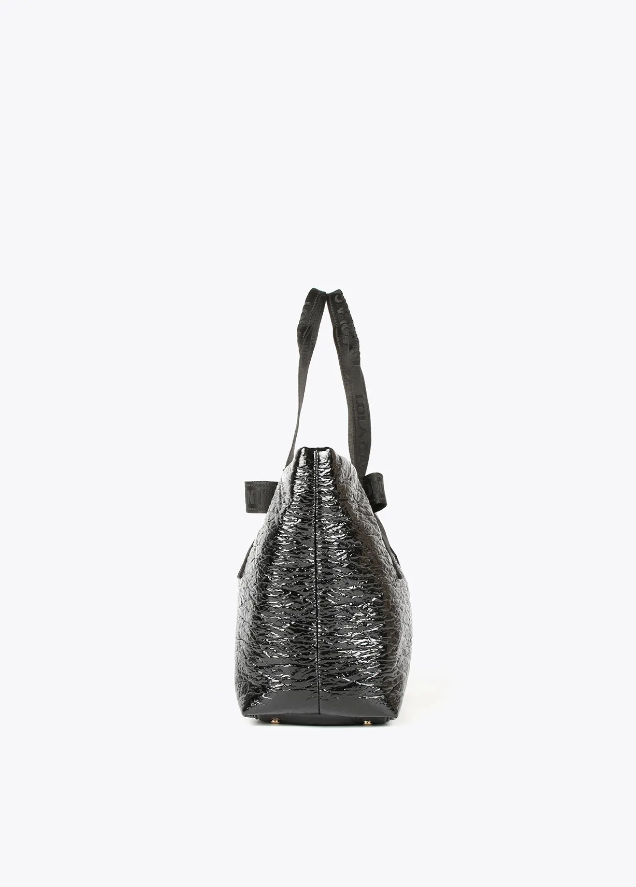 shopper_efecto_charol_3-1.webp Lola Casademunt Bolsos Shopper | Bolsos De Hombro<Shopper efecto charol MARRON
