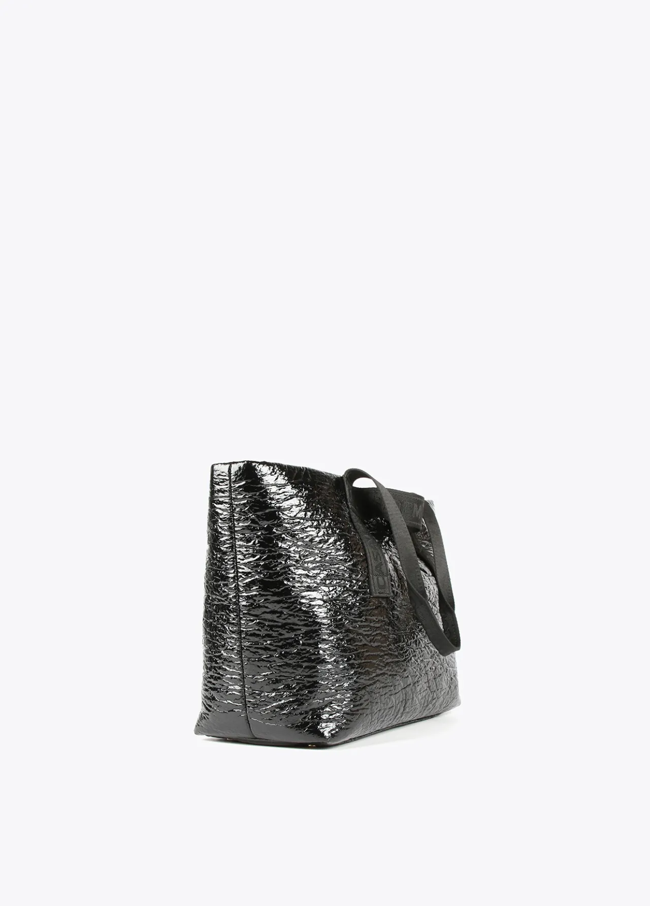 shopper_efecto_charol_4-1.webp Lola Casademunt Bolsos Shopper | Bolsos De Hombro<Shopper efecto charol MARRON