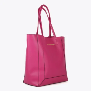 Lola Casademunt Bolsos Shopper | Bolsos De Hombro<Shopper efecto piel FUCSIA