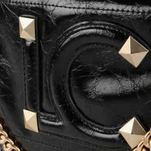 Lola Casademunt Bolsos Shopper | Bolsos De Hombro<Shopper efecto piel brillante NEGRO