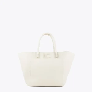 Lola Casademunt Bolsos Shopper | Bolsos De Hombro<Shopper efecto piel granulado CRUDO