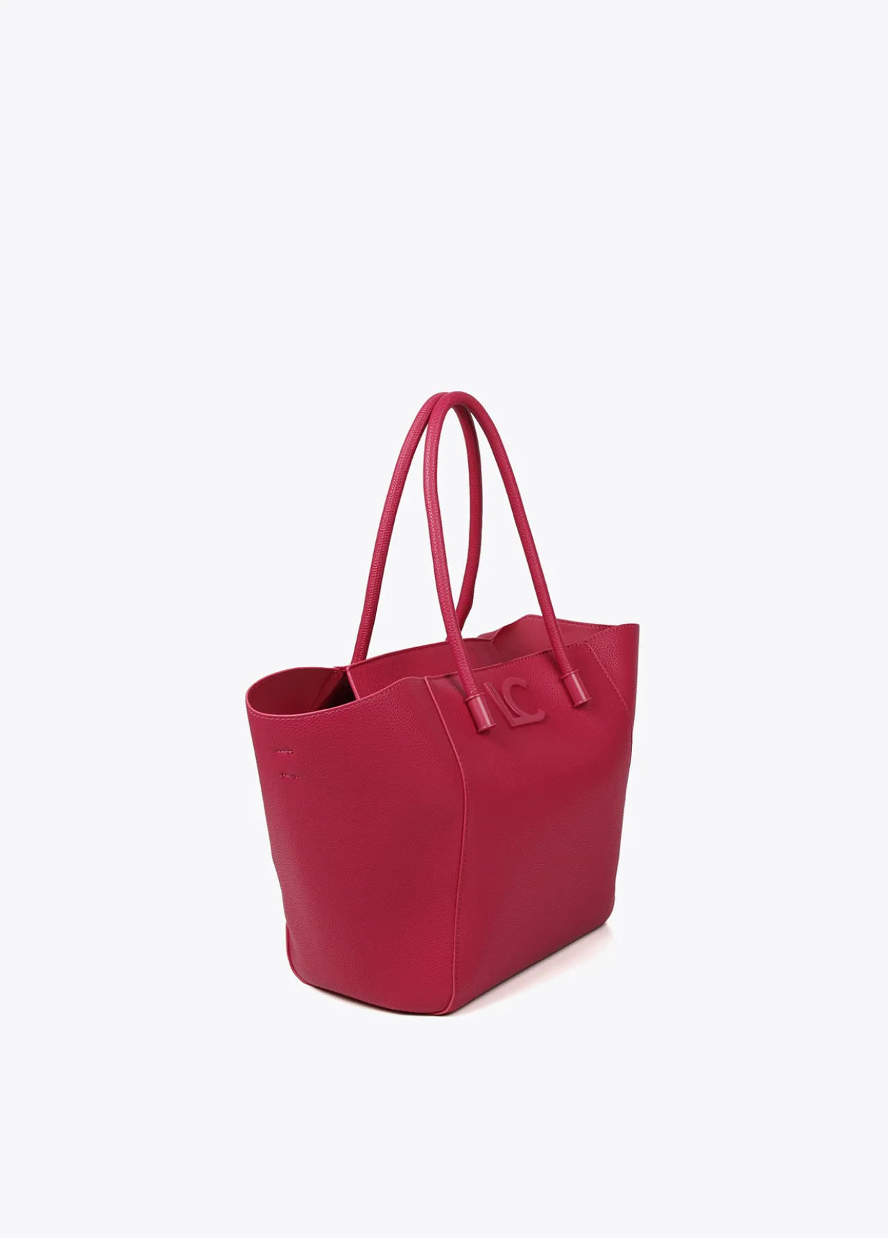 shopper_efecto_piel_granulado_4-1.webp Lola Casademunt Bolsos Shopper | Bolsos De Hombro<Shopper efecto piel granulado CRUDO