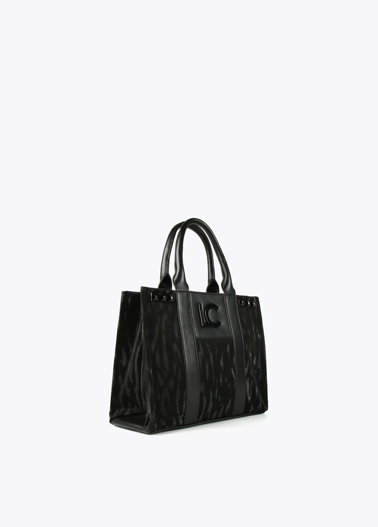 shopper_estampado_zebra_5.webp Lola Casademunt Bolsos Shopper | Bolsos Grandes<Shopper estampado zebra NEGRO