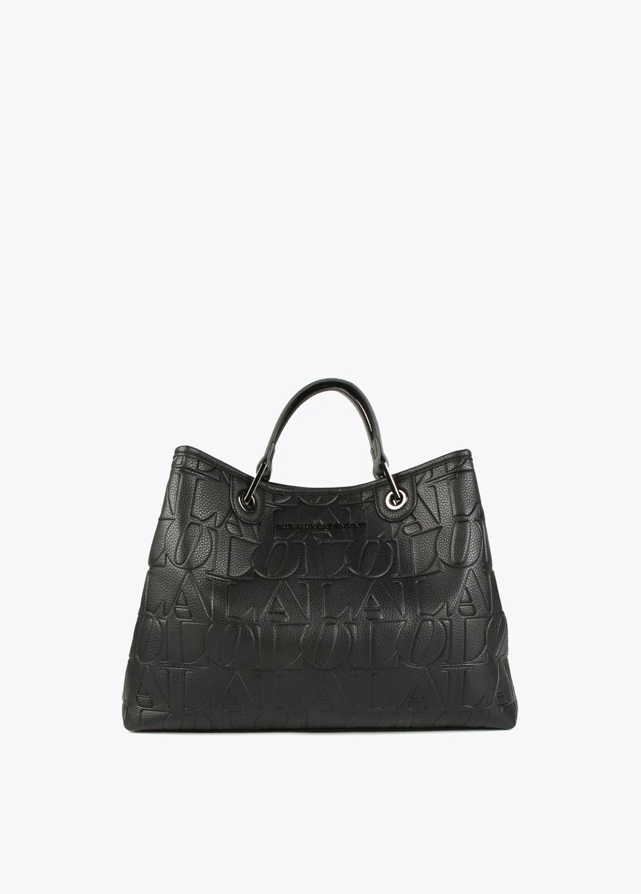 shopper_grabado_0.webp Lola Casademunt Bolsos Shopper | Bolsos De Hombro<Shopper grabado NEGRO
