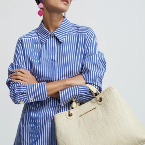Lola Casademunt Bolsos Shopper | Bolsos De Hombro<Shopper grabado NEGRO