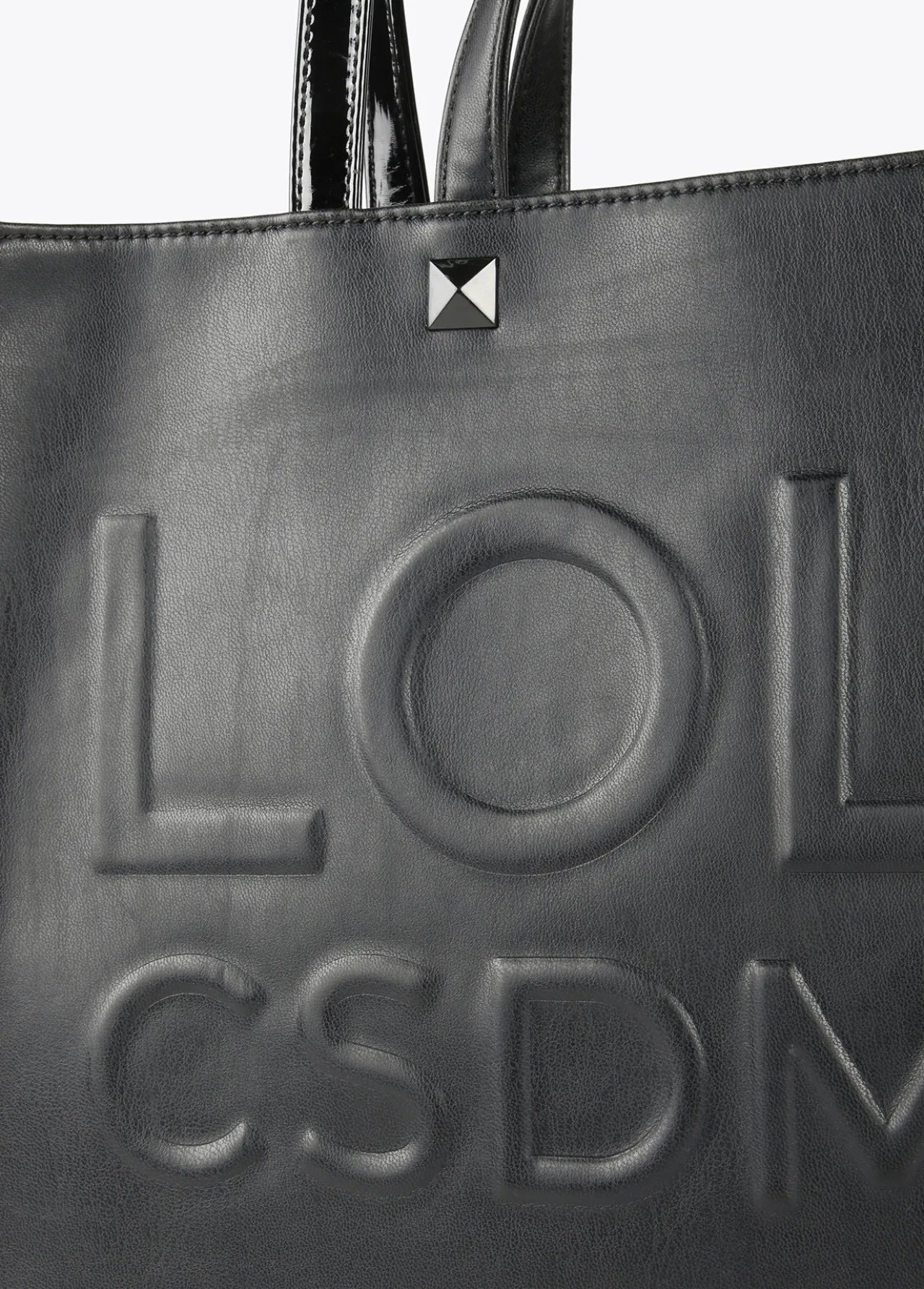 shopper_logo_relieve_7.webp Lola Casademunt Bolsos Shopper | Bolsos Grandes<Shopper logo relieve KAKI