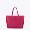 Lola Casademunt Bolsos Shopper | Bolsos De Hombro<Shopper logo troquelado CRUDO