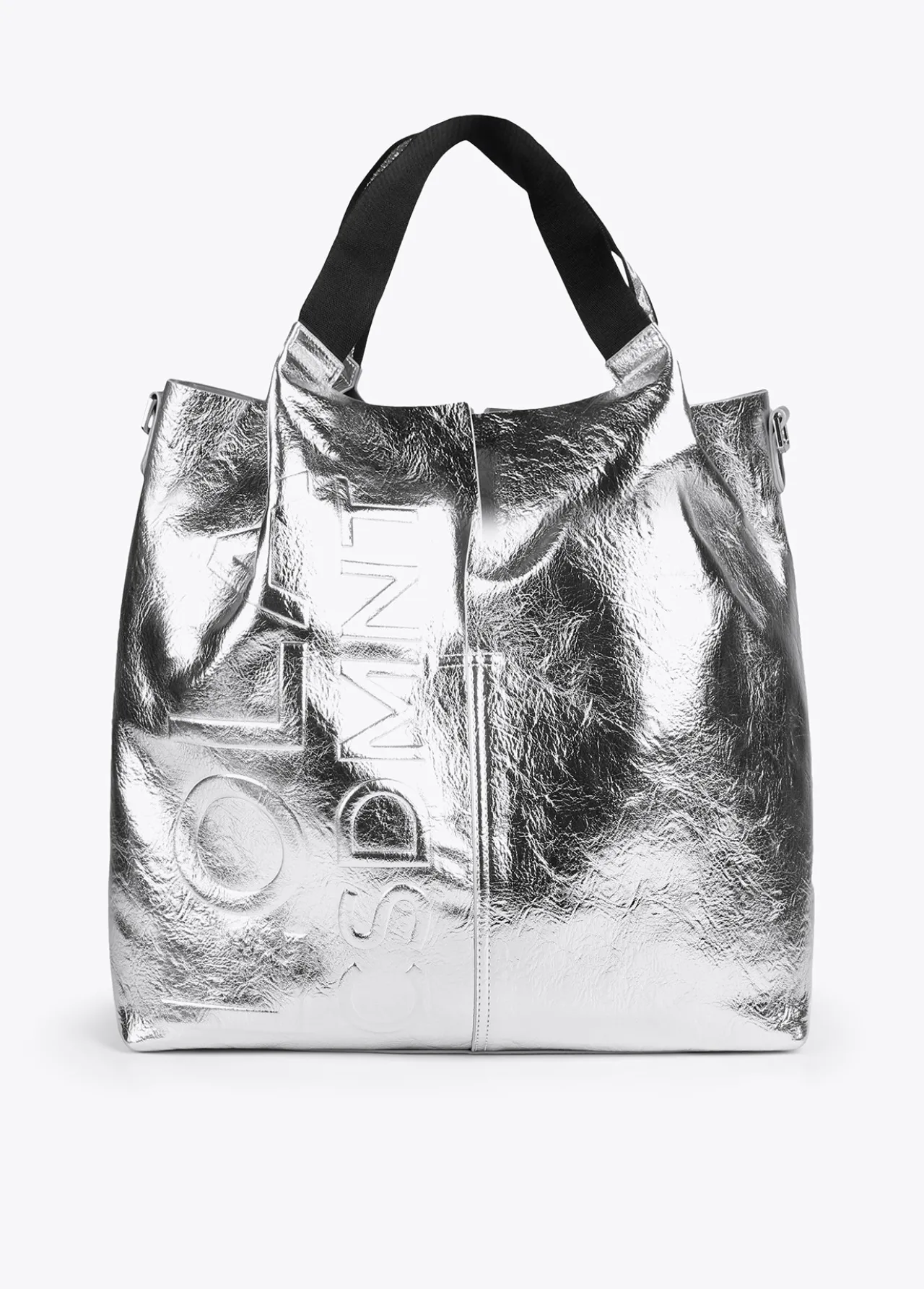 shopper_metalizado_0-2.webp Lola Casademunt Bolsos Shopper | Bolsos De Hombro<Shopper metalizado FUCSIA