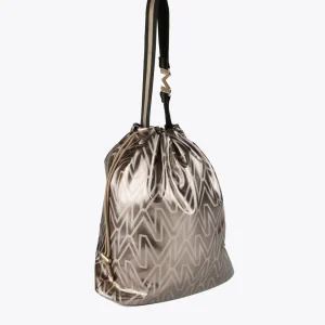 Lola Casademunt Bolsos Shopper | Bolsos De Hombro<Shopper monograma CRUDO-MARRON
