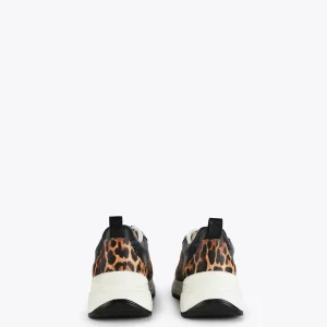 Lola Casademunt Zapatillas Deportivas<Sneakers animal print rejilla |  COLECCIÓN LOLA | Lola Casademunt MARRON