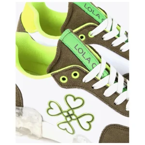 Lola Casademunt Calzado<Sneakers suela transparente KAKI