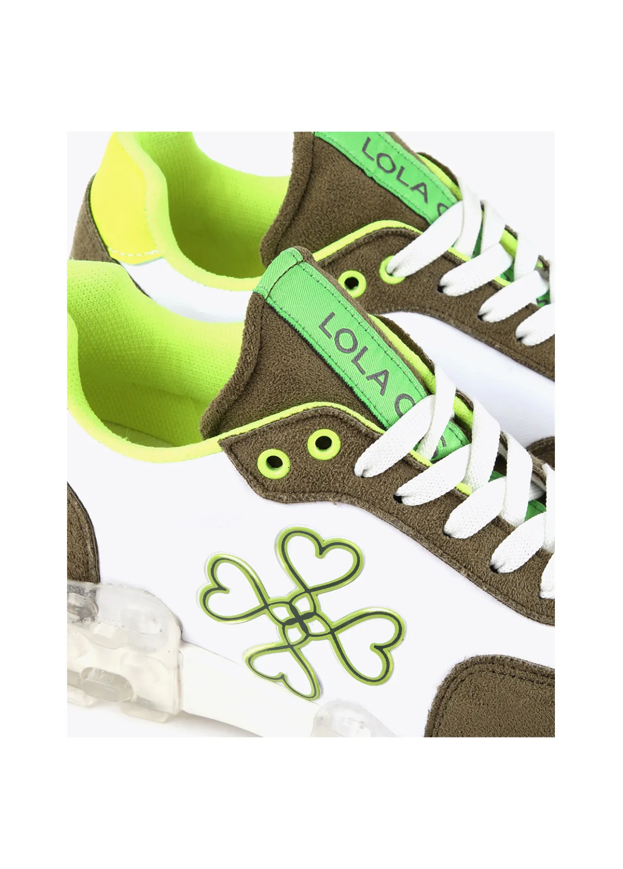 sneakers_suela_transparente_1.webp Lola Casademunt Calzado<Sneakers suela transparente KAKI