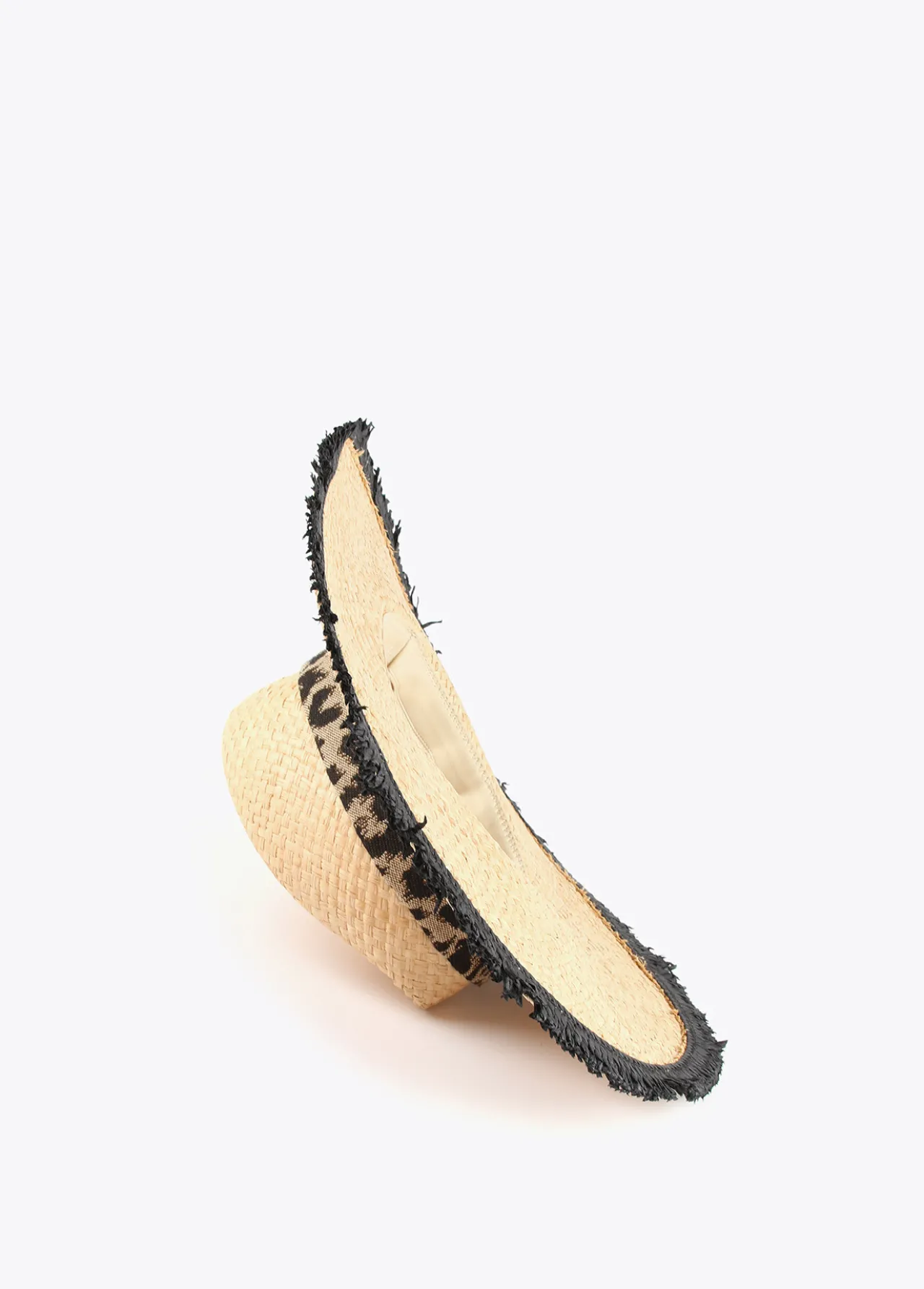 sombrero_con_ala_ancha_3-1.webp Lola Casademunt Accesorios | Baño<Sombrero con ala ancha FUCSIA