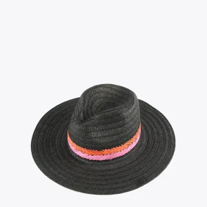 Lola Casademunt Accesorios | Baño<Sombrero efecto ráfia NEGRO