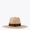Lola Casademunt Gorros Sombreros Y Guantes<Sombrero fieltro lana CAMEL