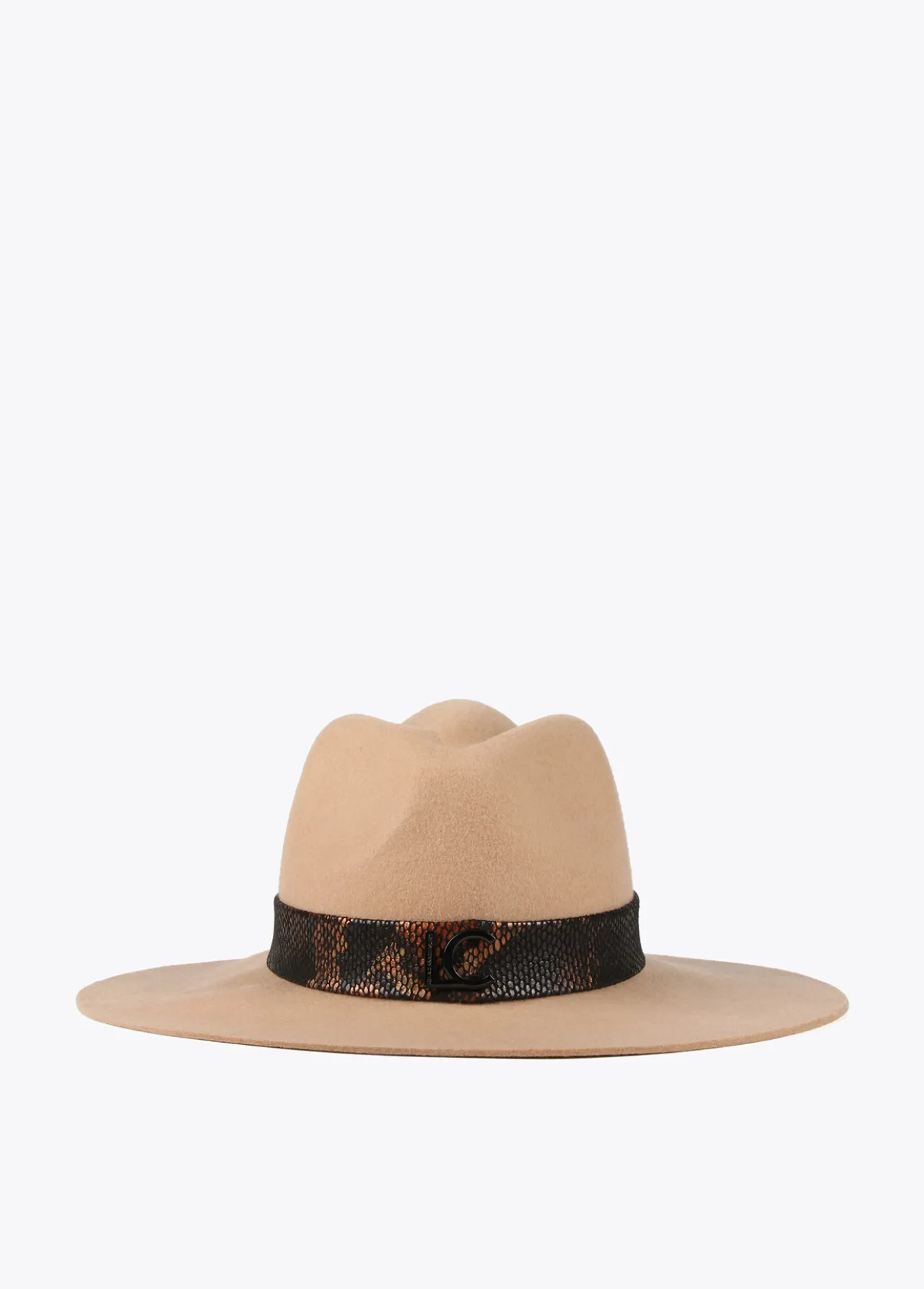 sombrero_fieltro_lana_0.webp Lola Casademunt Gorros Sombreros Y Guantes<Sombrero fieltro lana CAMEL