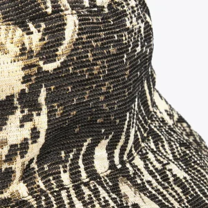 Lola Casademunt Animal Print | Gorros Sombreros Y Guantes<Sombrero jacquard NEGRO-METAL