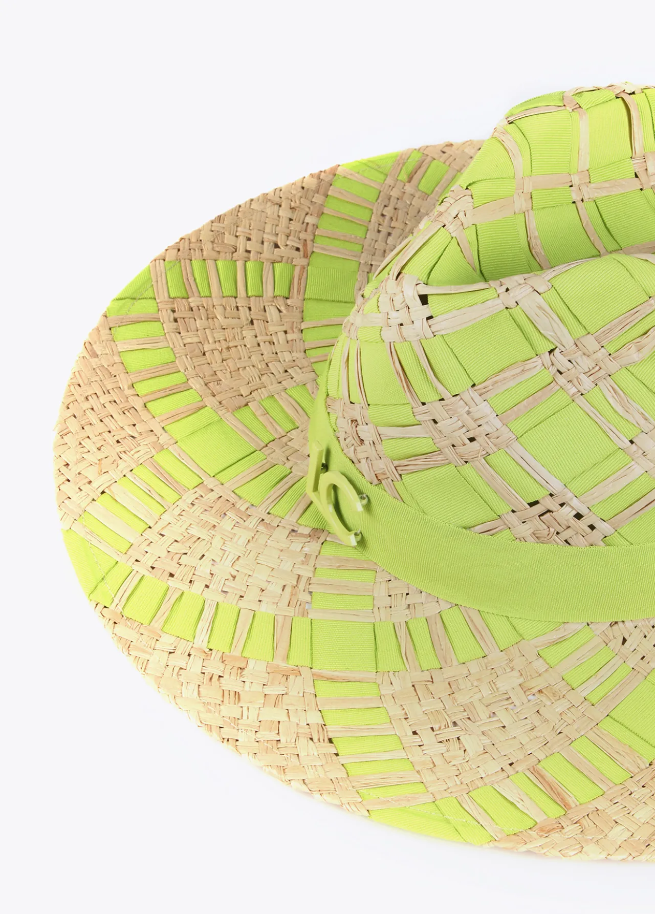 sombrero_trenzado_bicolor_1-1.webp Lola Casademunt Accesorios | Baño<Sombrero trenzado bicolor NEGRO