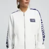 Lola Casademunt Sudaderas<Sudadera bicolor cremallera CRUDO