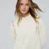 Lola Casademunt Sudaderas<Sudadera con pedrería NEGRO