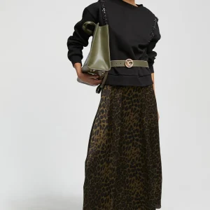 Lola Casademunt Sudaderas<Sudadera con pedrería NEGRO
