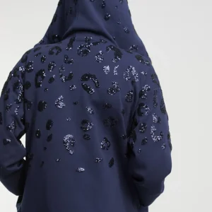 Lola Casademunt Sudaderas<Sudadera detalle lentejuela AZULNOCHE