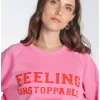 Lola Casademunt Artículos Solidarios | Sudaderas<Sudadera Solidaria Feeling Unstoppable ROSA