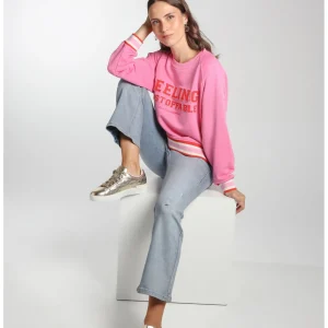 Lola Casademunt Artículos Solidarios | Sudaderas<Sudadera Solidaria Feeling Unstoppable ROSA