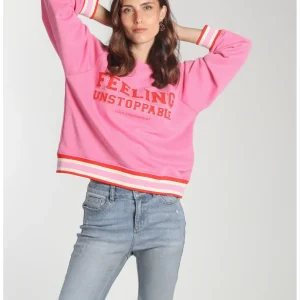 Lola Casademunt Artículos Solidarios | Sudaderas<Sudadera Solidaria Feeling Unstoppable ROSA